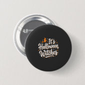 Badge Rond 5 Cm Conception de citation de sorcière mignonne pour H (Devant & derrière)