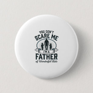 Badge Rond 5 Cm Conception de citation vintage pour père de mervei