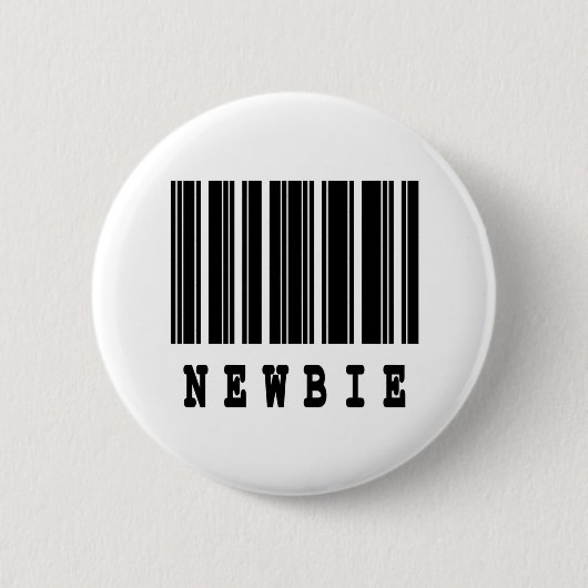 Badge Rond 5 Cm conception de code-barres pour débutant (Devant)
