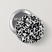Badge Rond 5 Cm Conception de code de QR (Devant & derrière)