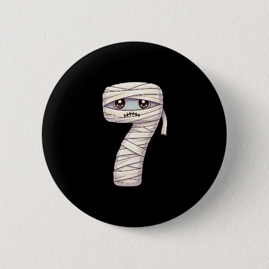 Badge Rond 5 Cm Conception de couples de meme amusant Six Sept 6 7 (Devant)