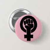 Badge Rond 5 Cm Conception de droits égaux 2 (Devant & derrière)