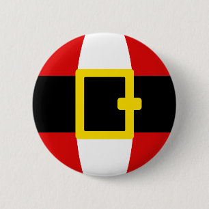 Badge Rond 5 Cm Conception de jour de Noël de ceinture du ventre
