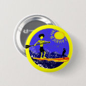 Badge Rond 5 Cm Conception de la pédale (Devant & derrière)