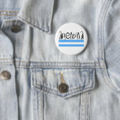 Badge Rond 5 Cm Conception de l'Argentine ! (En situation)