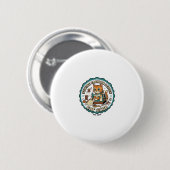 Badge Rond 5 Cm Conception de mode de couture Chat Cadeau pour ama (Devant & derrière)