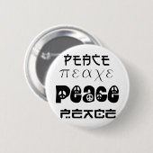 Badge Rond 5 Cm Conception de paix ! (Devant & derrière)