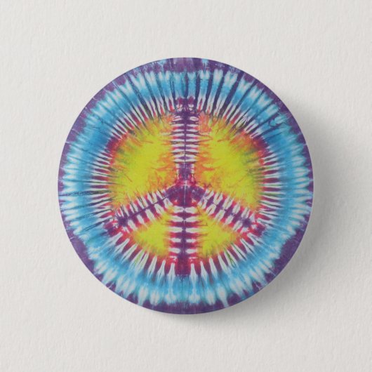 Badge Rond 5 Cm Conception de paix (Devant)