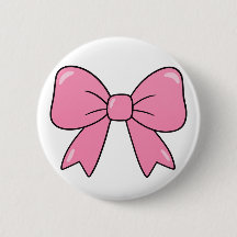 Conception de ruban à nœud rose mignon – Nœud fémi