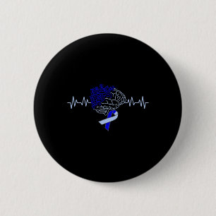 Badge Rond 5 Cm Conception De Sensibilisation Pour Les Guerriers C