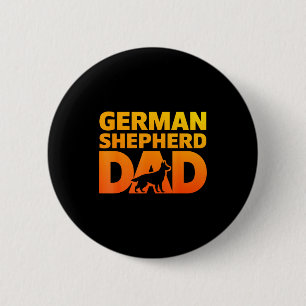 Badge Rond 5 Cm Conception de Shepherd allemand cool pour les homm