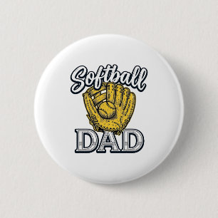 Badge Rond 5 Cm Conception de T-shirt avec Gant Vintage pour Papa