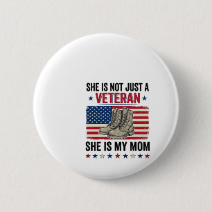 Badge Rond 5 Cm Conception de T-shirt de bottes militaires patriot