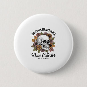Badge Rond 5 Cm Conception de T-shirt de collectionneur de crâne d