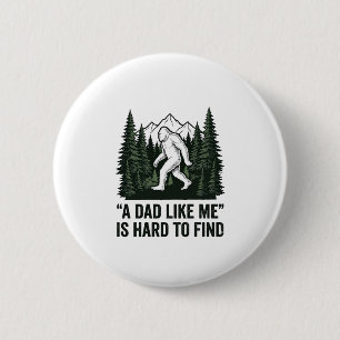 Badge Rond 5 Cm Conception de T-shirt de forêt vintage de papa Big
