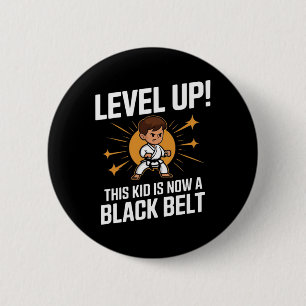Badge Rond 5 Cm Conception de T Shirt de Récompense de Ceinture No