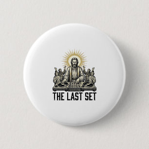 Badge Rond 5 Cm Conception de t-shirt vintage religieux DJ The Las