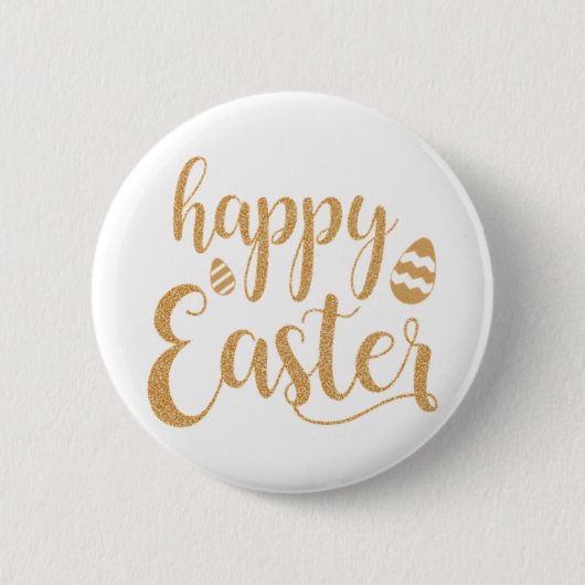 Badge Rond 5 Cm Conception de thème de Pâques (Devant)