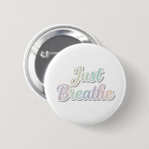 Badge Rond 5 Cm Conception de typographie motivationnelle pastel «