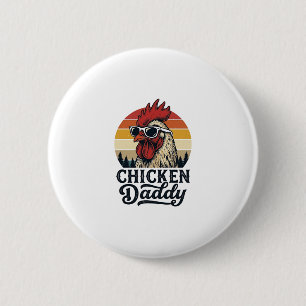 Badge Rond 5 Cm Conception de vecteur de coucher de soleil vintage