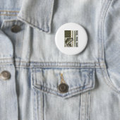 Badge Rond 5 Cm Conception de vecteur de drapeau de pêche à la bas (En situation)