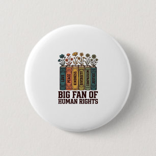 Badge Rond 5 Cm Conception de vecteur vintage de fleurs de livre d