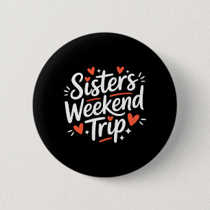 Badge Rond 5 Cm Conception de week-end de voyage de vacances corre