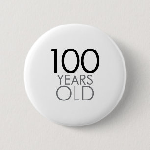 Badge Rond 5 Cm Conception d'IMPACT : 100 années
