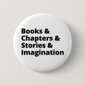 Badge Rond 5 Cm Conception du livre (Devant)