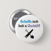 Badge Rond 5 Cm Conception faible du travail (Devant & derrière)