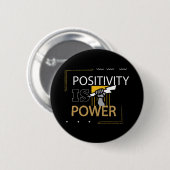 Badge Rond 5 Cm Conception forte et motivée (Devant & derrière)