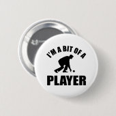 Badge Rond 5 Cm Conception fraîche de bowling de pelouse (Devant & derrière)