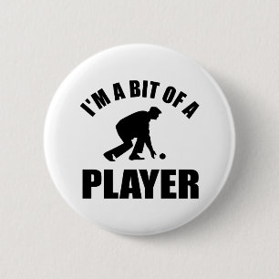 Badge Rond 5 Cm Conception fraîche de bowling de pelouse