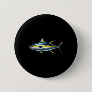 Badge Rond 5 Cm Conception Graphique De Thon Albacore Amateur De P