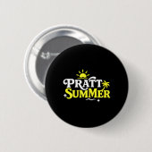 Badge Rond 5 Cm Conception Graphique Drôle Pratt Été (Devant & derrière)