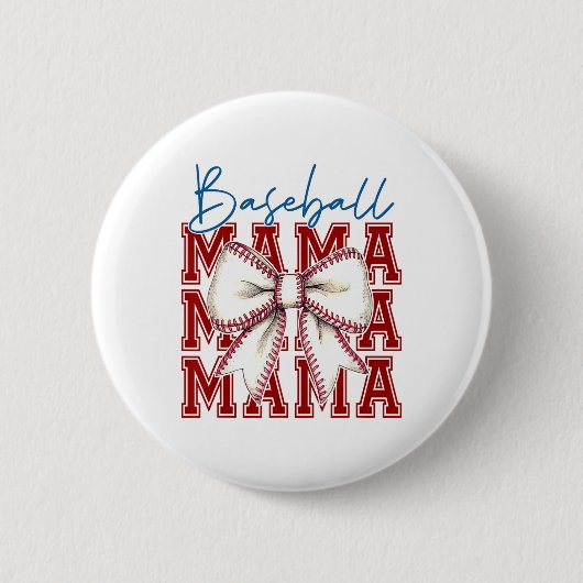 Badge Rond 5 Cm Conception graphique unique de Bysebyll Mama Bow (Devant)
