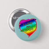 Badge Rond 5 Cm Conception impressionnante pour les papas gais (Devant & derrière)