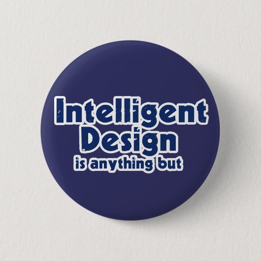 Badge Rond 5 Cm Conception intelligente (Devant)