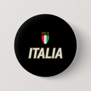 Badge Rond 5 Cm Conception Italie, Style de maillot de football it