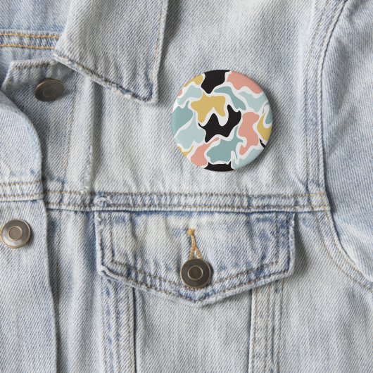 Badge Rond 5 Cm Conception motif irrégulière (En situation)