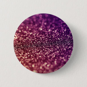 Badge Rond 5 Cm Conception rose et pourpre rouge de parties