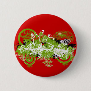 Badge Rond 5 Cm Conception tourbillonnant