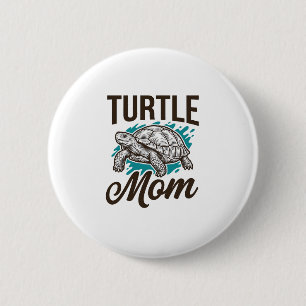 Badge Rond 5 Cm Conception vectorielle de gravure vintage de maman