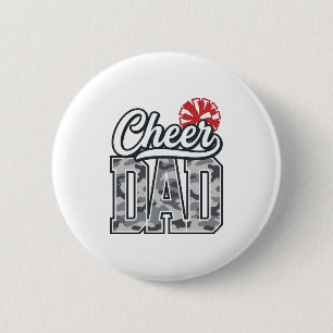Badge Rond 5 Cm Conception vectorielle vintage de pom camo de chee