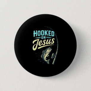 Badge Rond 5 Cm Conception vintage de foi de Jésus pour femmes