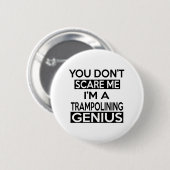 BADGE ROND 5 CM CONCEPTIONS DE GÉNIE DE TRAMPOLINING (Devant & derrière)