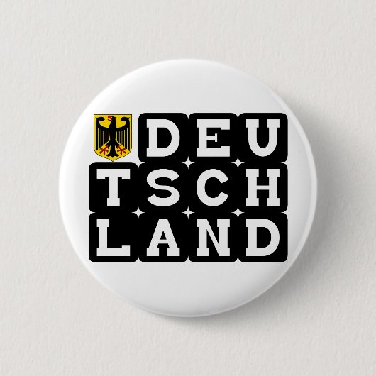 Badge Rond 5 Cm Conceptions d'original de Deutschand ! (Devant)