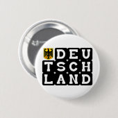 Badge Rond 5 Cm Conceptions d'original de Deutschand ! (Devant & derrière)