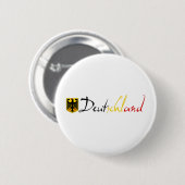 Badge Rond 5 Cm Conceptions d'original de Deutschand ! (Devant & derrière)