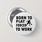 Badge Rond 5 Cm Conceptions fraîches de ping-pong (Devant & derrière)